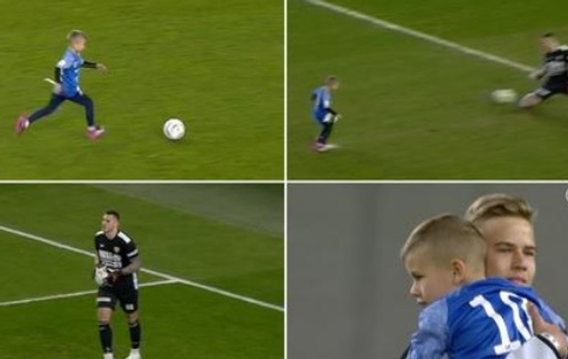 Lacrimile lui Enok. Portarul de la Diosgyor n-a lăsat un puști de 10 ani să marcheze, la un moment festiv înaintea unui meci din liga a doua maghiară