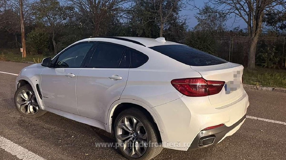 Un BMW alb, furat din Slovacia, retinut la Vama Albita-27-septembrie-2025