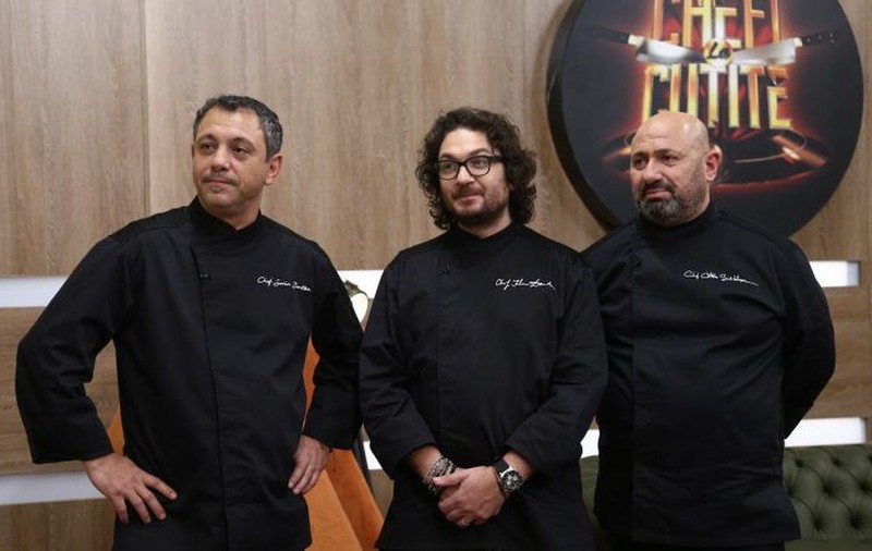 Salariul pe care-l aveau Sorin Bontea, Florin Dumitrescu și Cătălin Scărlătescu la Antena 1. Ce sume primeau pentru „Chefi la cuțite”