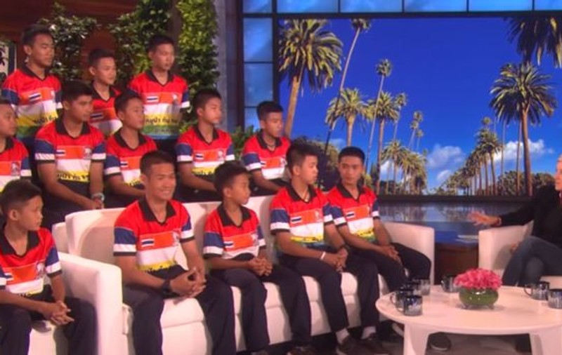 FOTO și VIDEO | Primul interviu al băieților salvați din peștera din Thailanda. Au avut parte de o surpriză de proporții