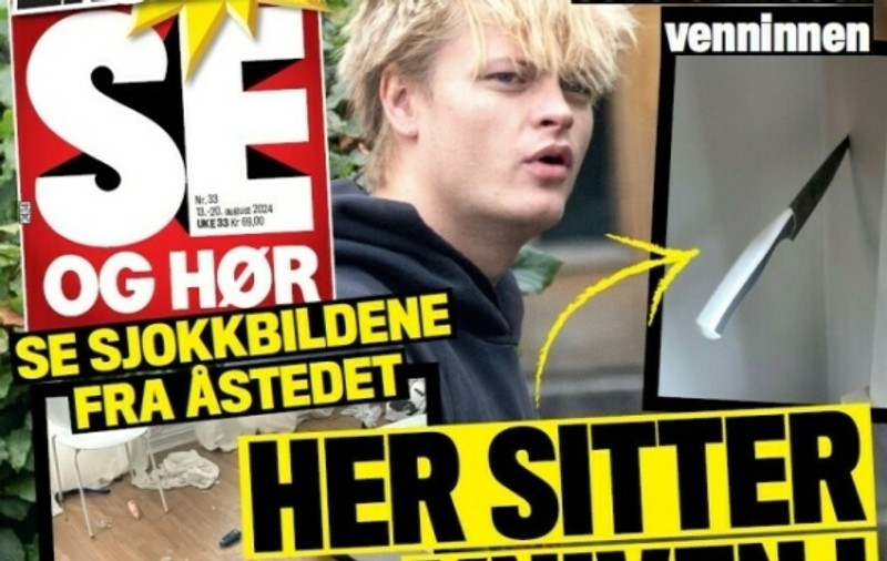A înfipt cuțitul în perete! Imagini din apartamentul tinerei care îl acuză de violență pe fiul prințesei Mette-Marit a Norvegiei