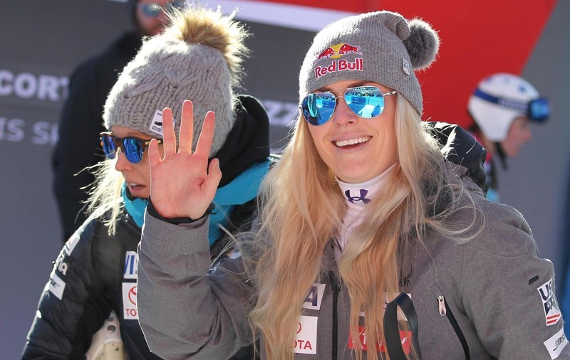 Lindsey Vonn arată fundul pe Twitter. Duminică are programată ultima cursă a carierei