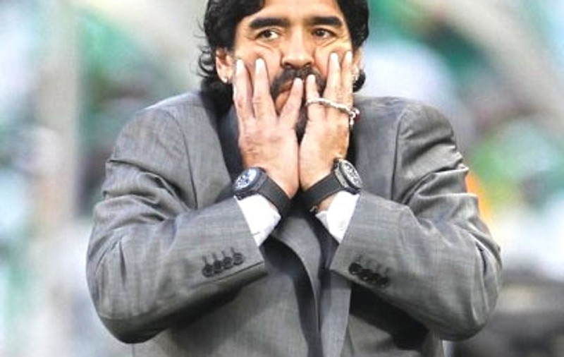 I-o coc lui Maradona