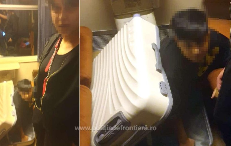 Adolescent afgan, găsit în geamantanul unei românce care mergea cu trenul către Austria