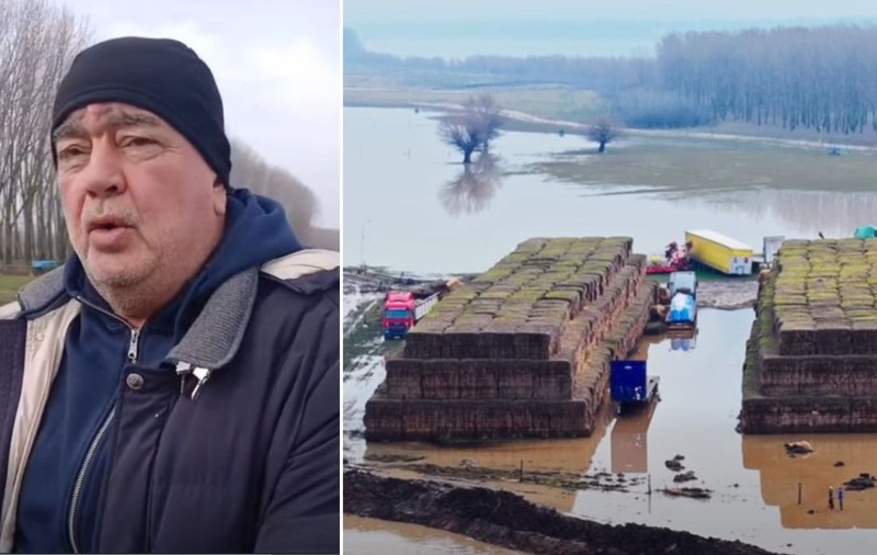 Gigi Nețoiu acuză Apele Române că i-au inundat și distrus ferma de 6 milioane de euro din Dolj după evacuarea barajului