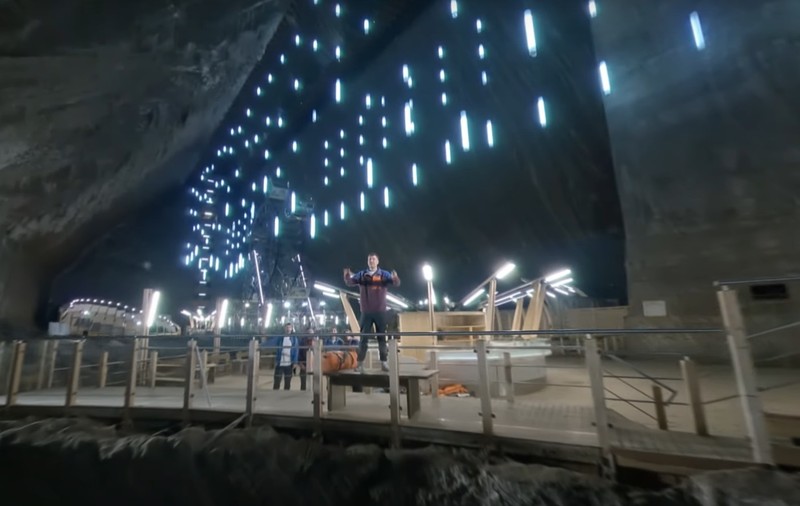 MrBeast, celebrul YouTuber mondial, videoclip viral din Salina Turda cu 40 milioane de vizualizări în 24 de ore