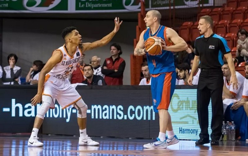 CSM CSU Oradea a pierdut în Franța meciul cu Le Mans Sarthe din Liga Campionilor de baschet masculin