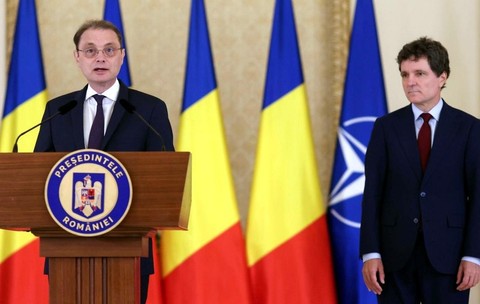 Luca Niculescu, propunerea de premier a lui Nicușor Dan, este secretar de stat în MAE și coordonatorul aderării României la OCDE. Foto: Inquam Photos / George Călin