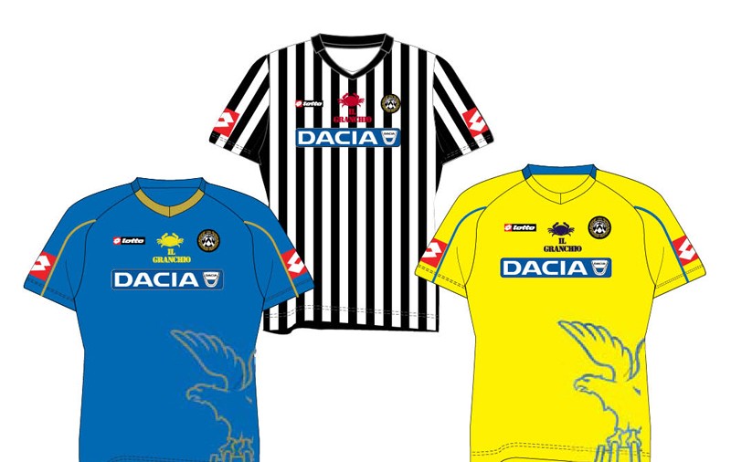 Dacia, noul sponsor al echipei Udinese 