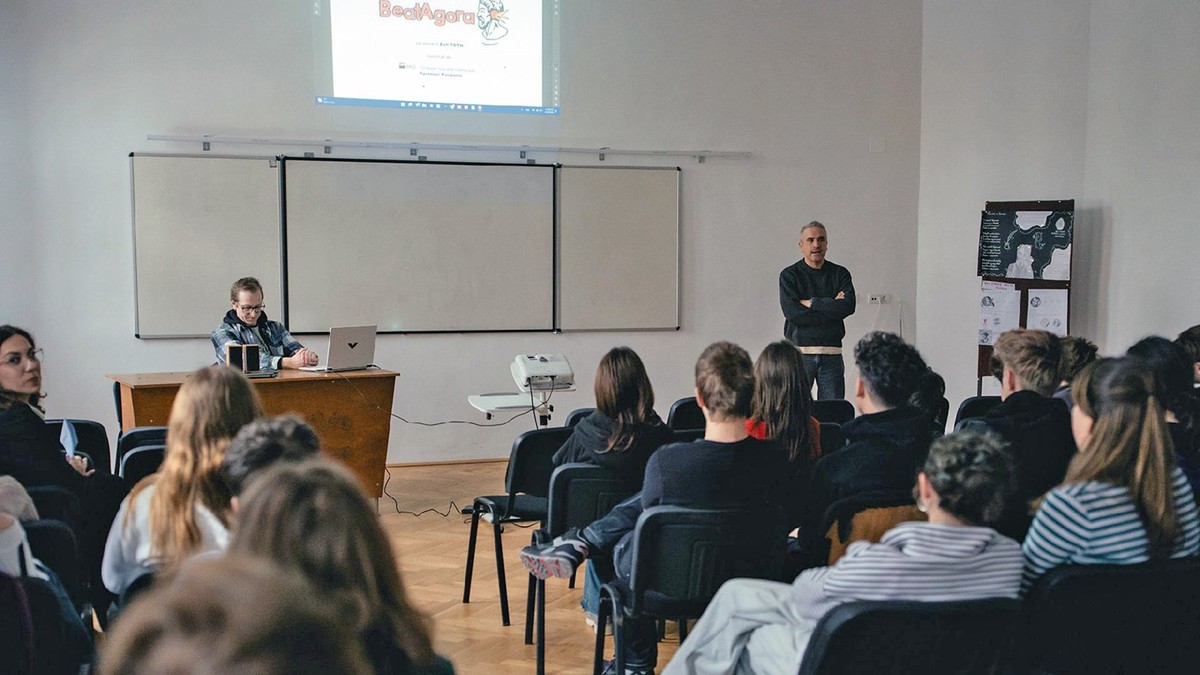 Zoli Toth la BeatAgora Oradea 2026. Sursa foto: Cristina Oltean