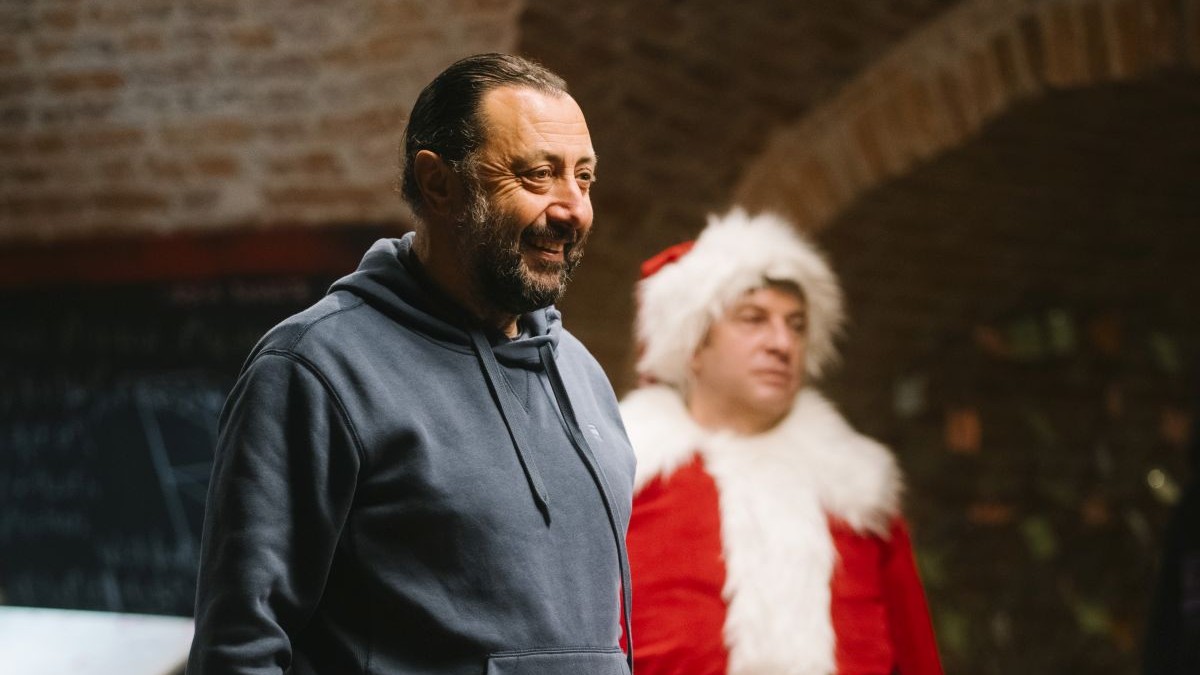 Jesus del Cerro în timpul filmărilor pentru „Crăciun cu Ramon”