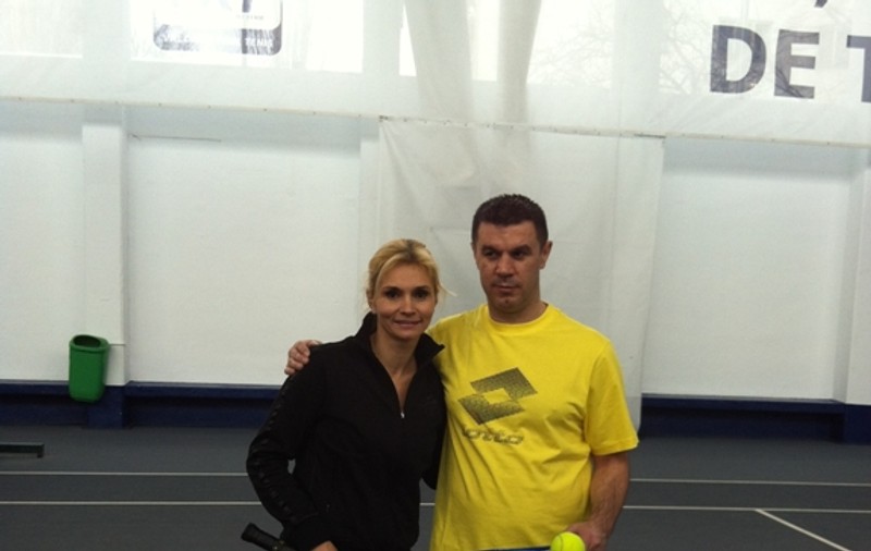 Mihai Leu - Ruxandra Dragomir, dublu "mortal" pe terenul de tenis!