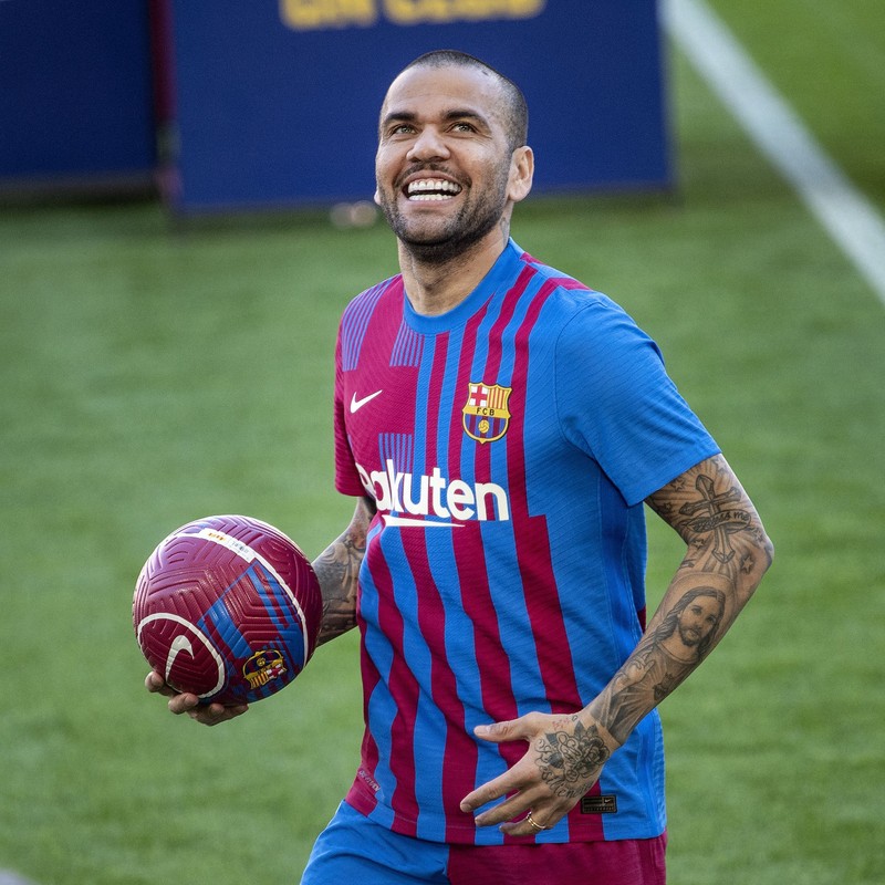 În tricoul Barcelonei Foto: Hepta