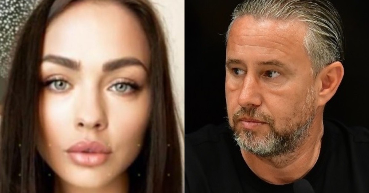 Corina Caciuc și Laurențiu Reghecampf