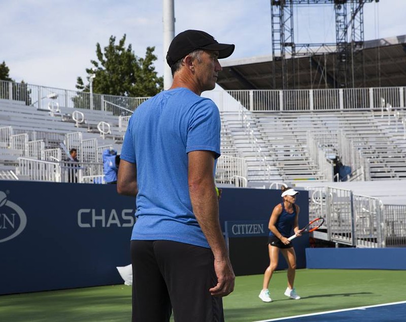 Întâlnire șoc pentru Simona Halep! Cu cine s-a antrenat înainte de US Open