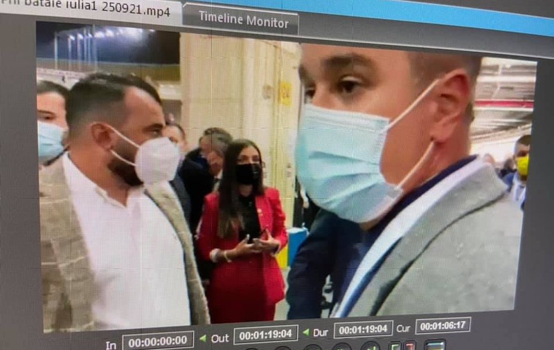 Jurnalistă ProTv bruscată la Congres de un membru PNL. „Mi-a luat telefonul, l-a dat de pământ și m-a făcut să mă învârt pe călcâie”