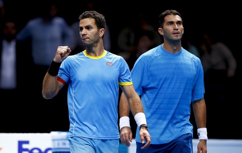 LIVESCORE Turneul Campionilor 2017 la tenis, ziua 1. Perechea Rojer - Tecău a pierdut la debut. Victorie Roger Federer. Luni joacă Nadal