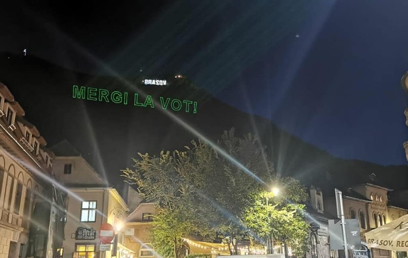 Metoda ingenioasă prin care brașovenii sunt chemați la votul pentru alegerile locale