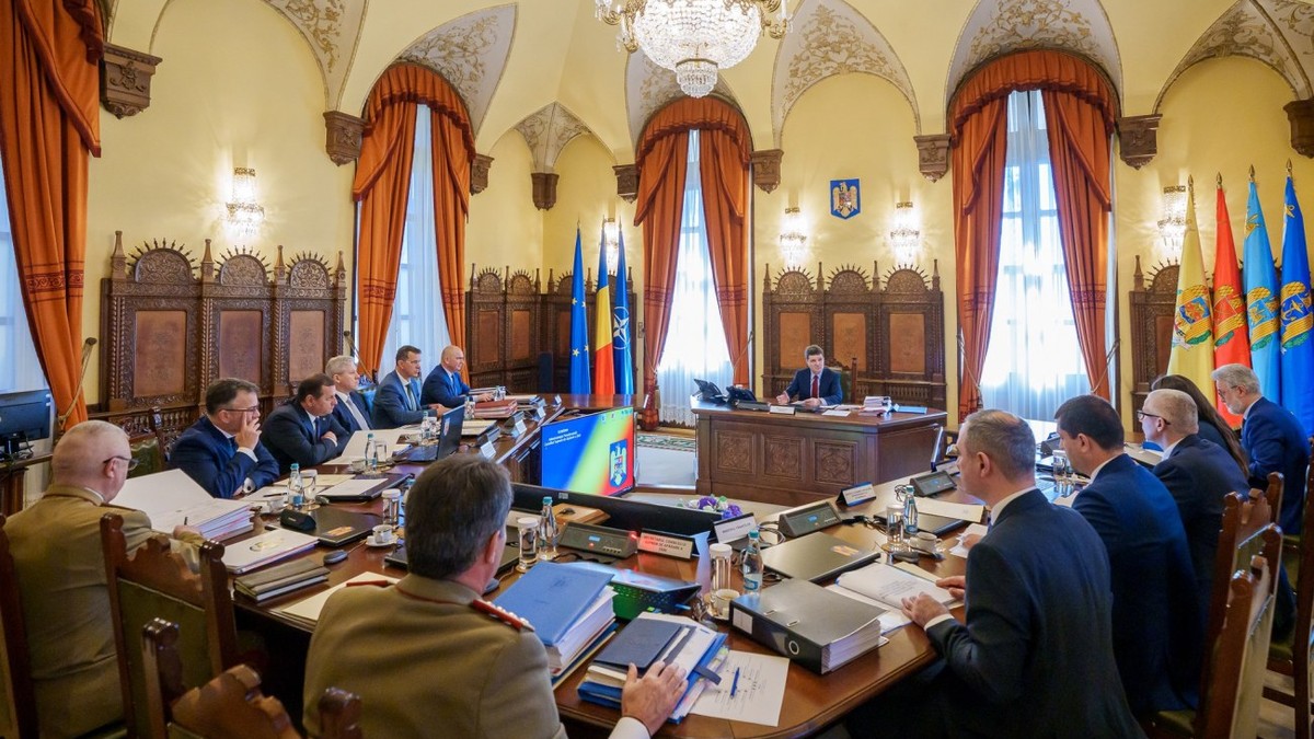 Președintele Nicușor Dan a condus a treia ședință CSAT din mandatul său
