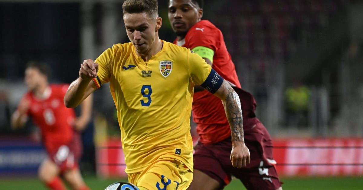 Louis Munteanu, căpitanul naționalei de fotbal U21 a României
