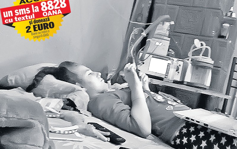 După ani buni de luptă cu distrofia, Oana nu mai poate respira singură | Cu doar 2.500 de lei, o putem ajuta