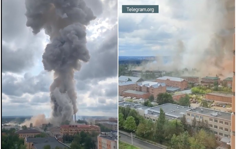 Explozie puternică lângă Moscova, soldată cu un mort și zeci de răniți. O uzină militară a fost evacuată complet | VIDEO