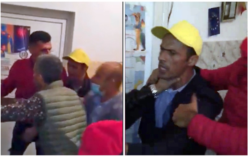 VIDEO | Bătaie între reprezentanții PNL și PSD într-un cabinet medical unde se scoteau, noaptea, adeverințe pentru urna mobilă