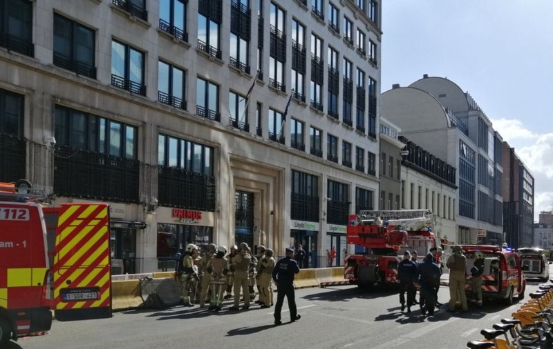 FOTO+VIDEO | Alerta cu bombă la Bruxelles a fost falsă