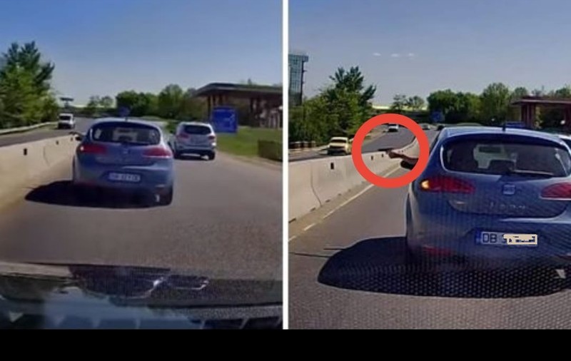 Bărbat care a scos pistolul pe geamul mașinii, pe DN 1, cercetat penal pentru amenințare