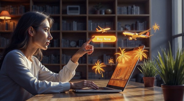 Lumea folosește AI pentru a finaliza direct o achiziție. Foto: magnific.com