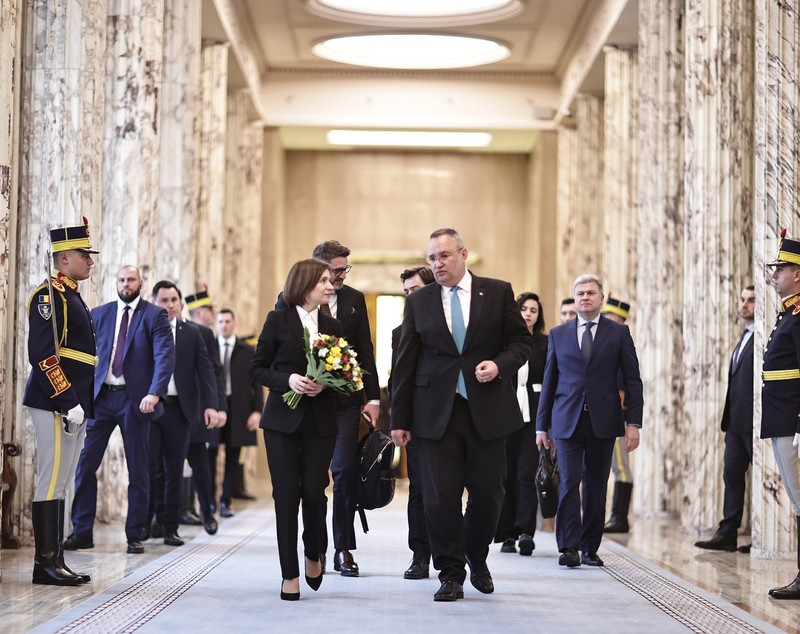 VIDEO: Klaus Iohannis și Maia Sandu, declarații comune după întâlnirea de la Cotroceni. „Parcurgem crize de proporții istorice”