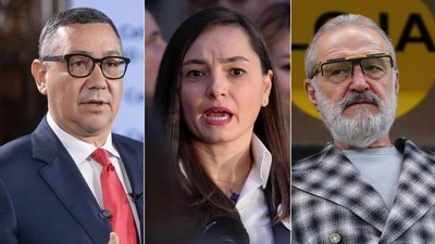 Victor Ponta, Anamaria Gavrila, Gigi Becali. Foto_ Hepta, Inquam Photos, Stefan Constantin