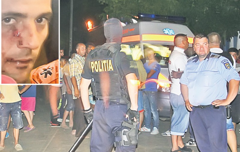 Şase copii au fost spulberaţi cu maşina de un poliţist beat