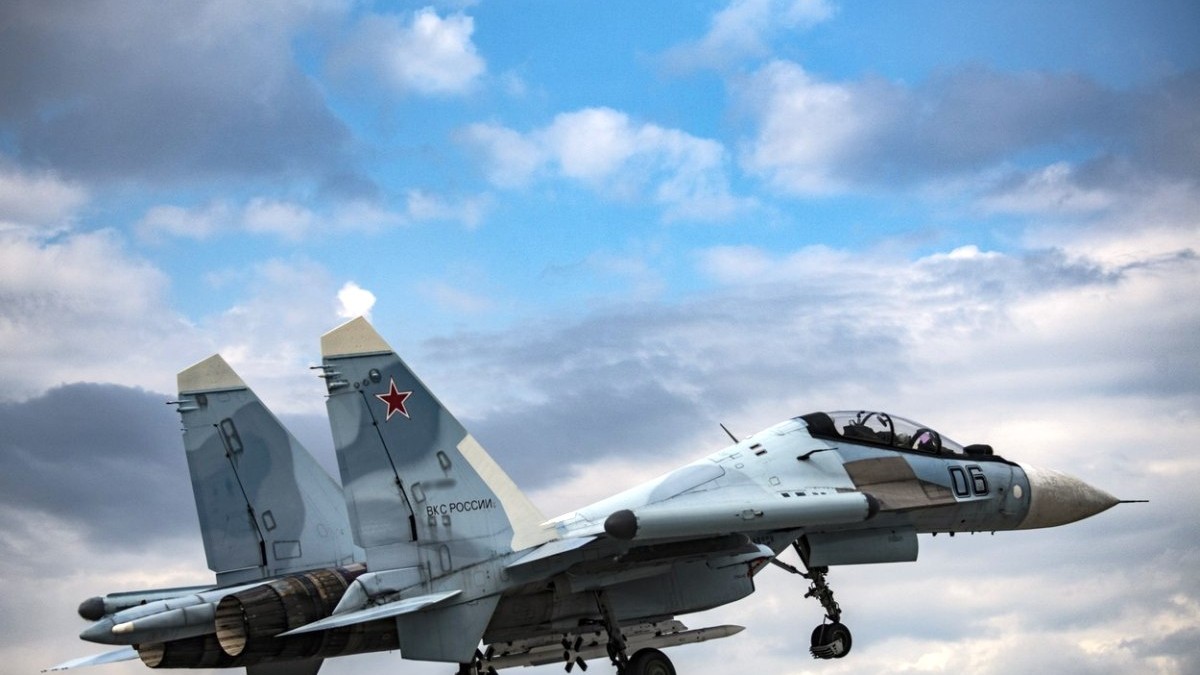 Un avion de vânătoare Suhoi Su-35 al Forțelor Aerospațiale Ruse. Fotografie cu caracter ilustrativ: Profimedia