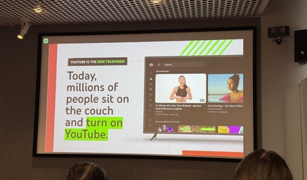 Conferință YouTube cu ocazia aniversării a 20 de ani la înființarea platformei de conținut video. Foto: Claudiu Râpan / Libertatea (Zurich)