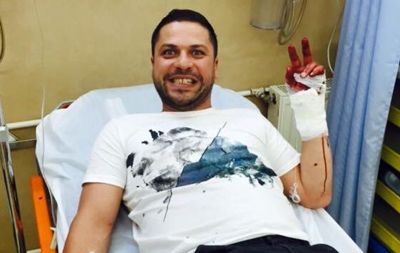Augustin Viziru, din spital la distracţie! A sărbătorit cu Vintilă victoria de la "Ferma vedetelor" VIDEO