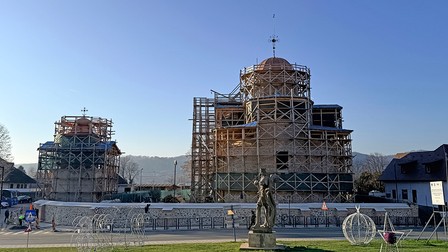 Biserica Domnească din Curtea de Argeș, este reabilitată masiv cu fonduri europene din primăvara lui 2025. Foto: Arhiepiscopia Argesului si Muscelului
