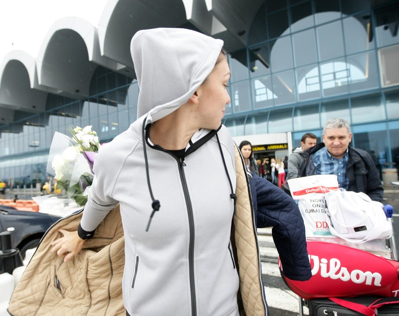 Simona Halep s-a întors acasă de la Australian Open / GALERIE FOTO