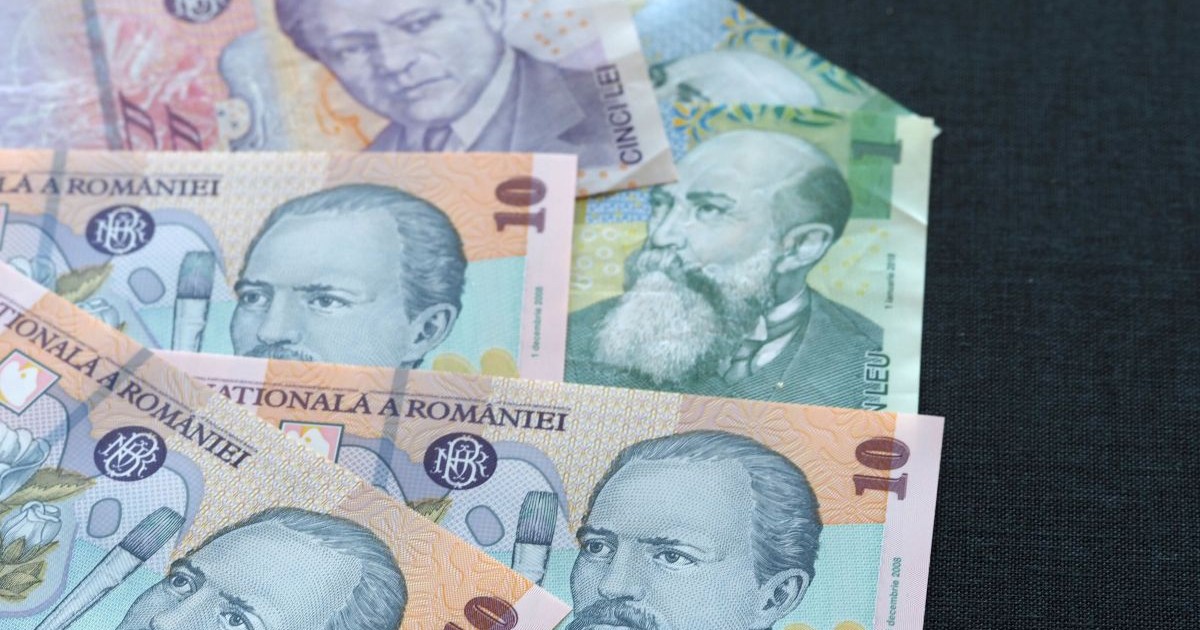 Bancnote de 10 lei, 5 lei și 1 leu