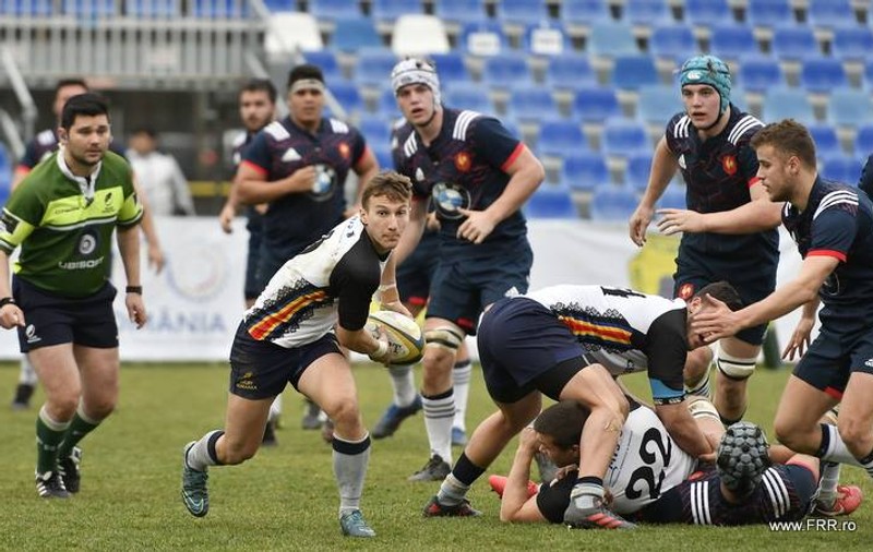 ”Stejăreii” joacă pentru locurile 5-6 la Campionatul European de rugby U20