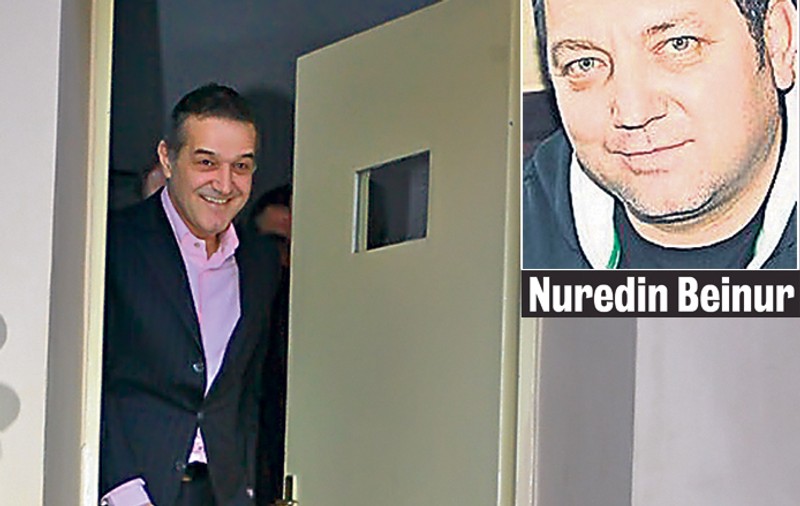 Gigi Becali i-a dus mâncare lui Beinur în arest