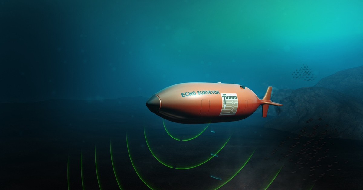 scanare sonar fundul oceanului submarin