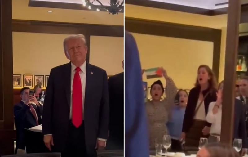 Primire ostilă pentru Donald Trump la cină, într-un restaurant din Washington: cum a reacționat președintele american