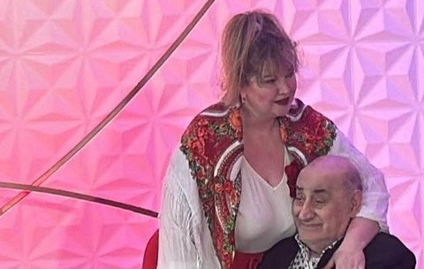 Oana Lis și Viorel Lis la Prima TV | sursa foto: Instagram