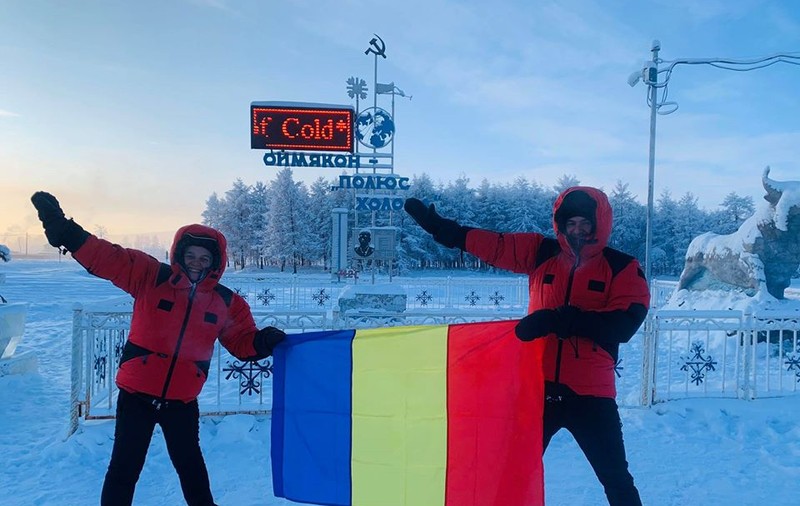 Românii care au ajuns cu Duster-ul de la Satu Mare la Oimiakon, cel mai friguros loc de pe Pământ