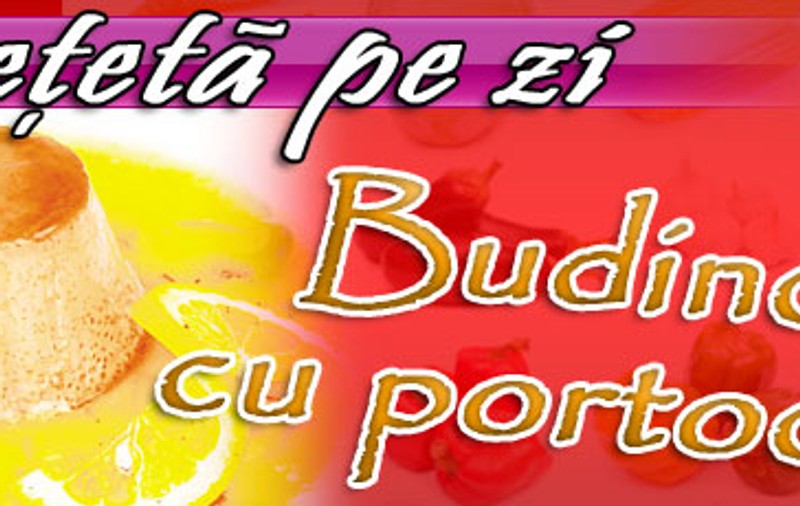 O reţetă pe zi / Budincă cu portocale