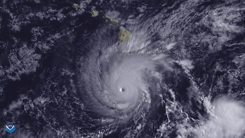Uraganul Lane a produs pagube importante în Hawaii