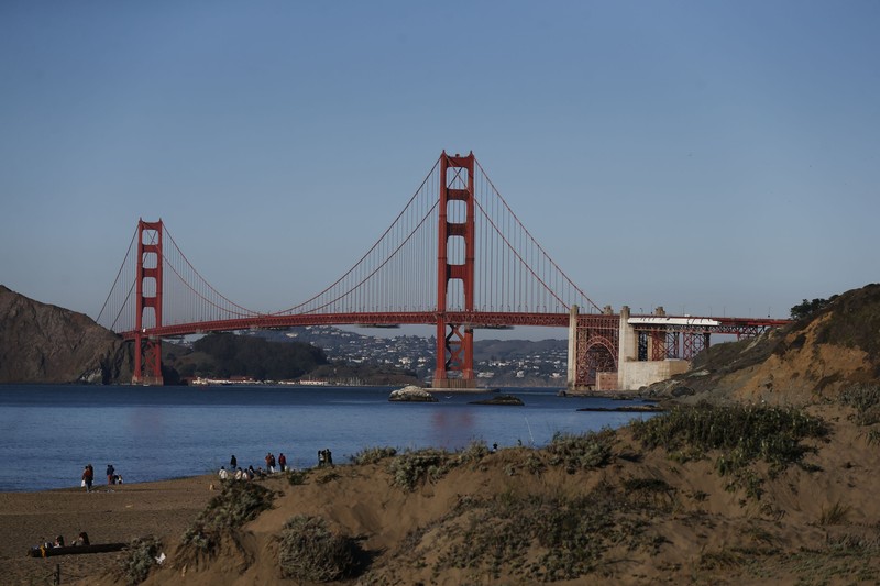 Podul Golden Gate din SUA (foto Hepta)