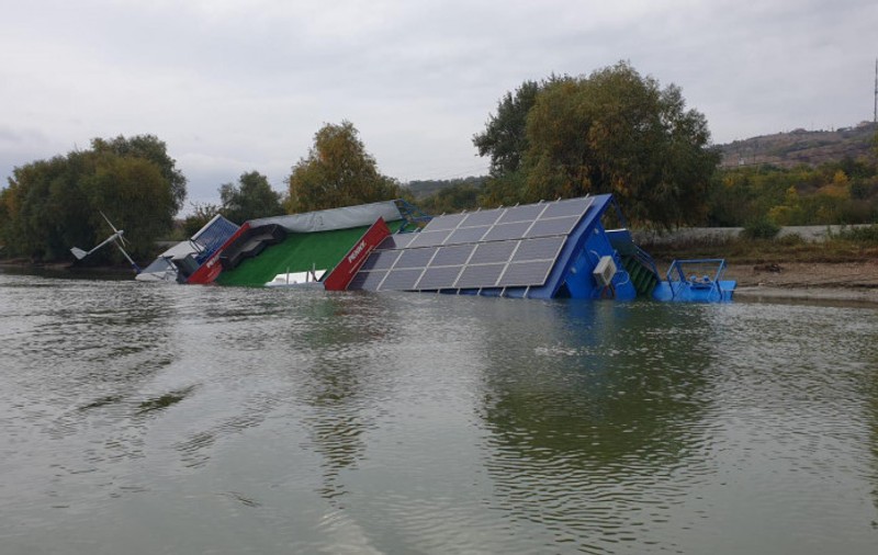 Ce a spus Raluca Turcan după scufundarea parțială a pontonului inaugurat acum 3 săptămâni
