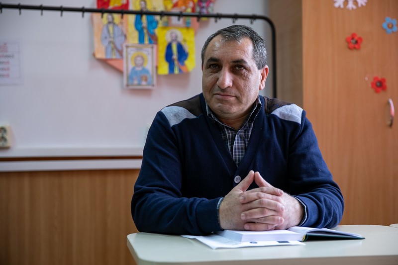 Gheorghe Stoica, mediator școlar în comuna Barcea, județul Galați